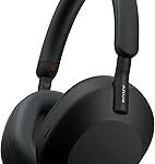 Sony WH-1000XM5 Premium Noise Canceling Headphones, Auto NC Optimizer, 30-Hour Battery, Alexa Voice Control, Black