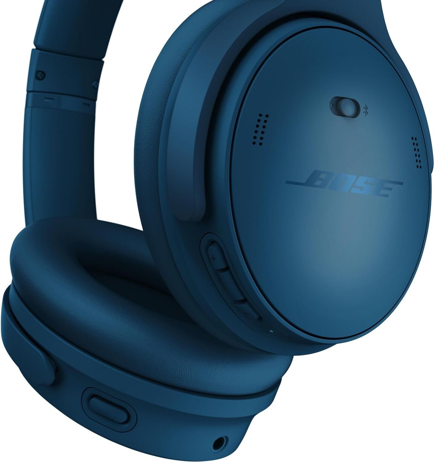 Bose QuietComfort Headphones - Wireless Bluetooth Headphones, Active Over Ear Noise Cancelling and Mic, USB-C Charging, Deep Bass, Up to 24 Hours of Playtime, Twilight Blue - Limited Edition Color - Image 4