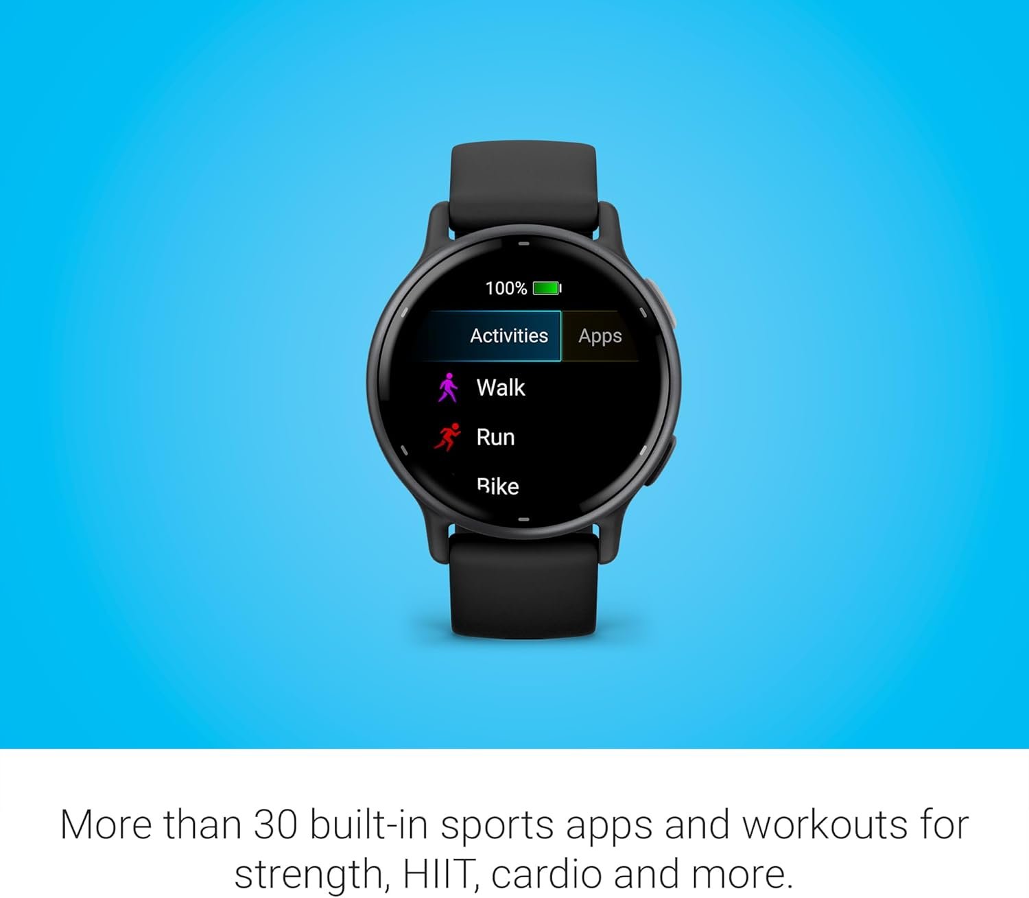 Garmin Vívoactive 5, Health and Fitness GPS Smartwatch, AMOLED Display, Up to 11 Days of Battery, Slate Aluminum Bezel with Black Case and Silicone Band - Image 4