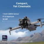 DJI Mini 5 Pro Fly More Combo with DJI RC 2, Drone with Camera, 1-Inch CMOS, 4K Drone for Beginners with Omnidirectional Obstacle Sensing, ActiveTrack 360°, 225° Gimbal Rotation, 3 Batteries DJI Mini 5 Pro Fly More Combo (DJI RC 2)