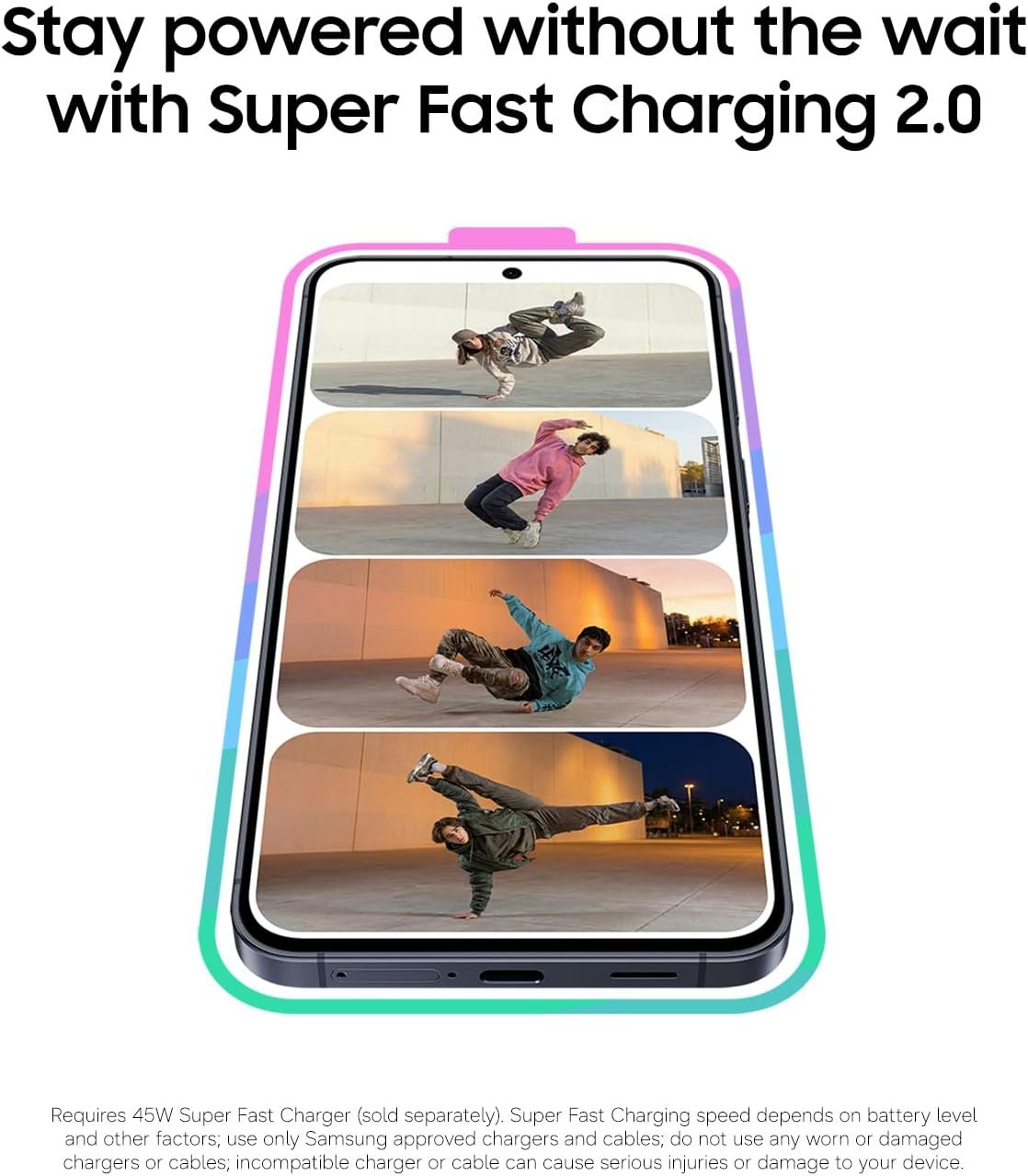 Samsung Galaxy A37 5G (2026), Unlocked Android Smartphone, 256GB, AMOLED Display, Triple Camera, IP68, Slim Phone, 5000mAh Battery, US Version, US 1 Yr Warranty, Awesome Charcoal Charcoal 256GB Phone only - Image 3