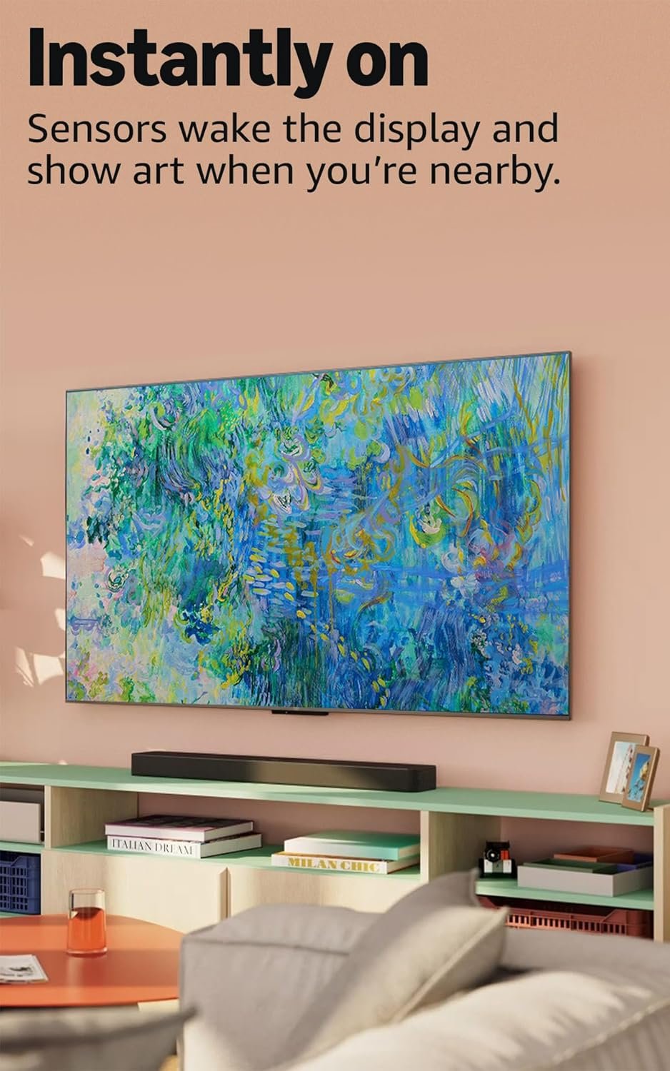 Amazon Ember 55" Mini-LED Series with Fire TV (newest model), QLED 4K UHD smart TV, Dolby Vision IQ, 144hz gaming mode, Ambient Experience, find shows faster with Alexa+ 55-inch - Image 5