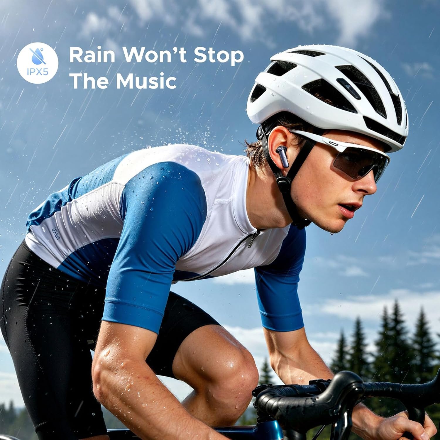 UGREEN EchoBuds Plus Wireless Earbuds Adaptive Active Noise Cancelling, Hi-Res LDAC, Spatial Audio, Call with 6 Mics, 50H Playtime, Bluetooth 6.0 Headphones Earphones, Fast Charging, IPX5 Waterproof - Image 5