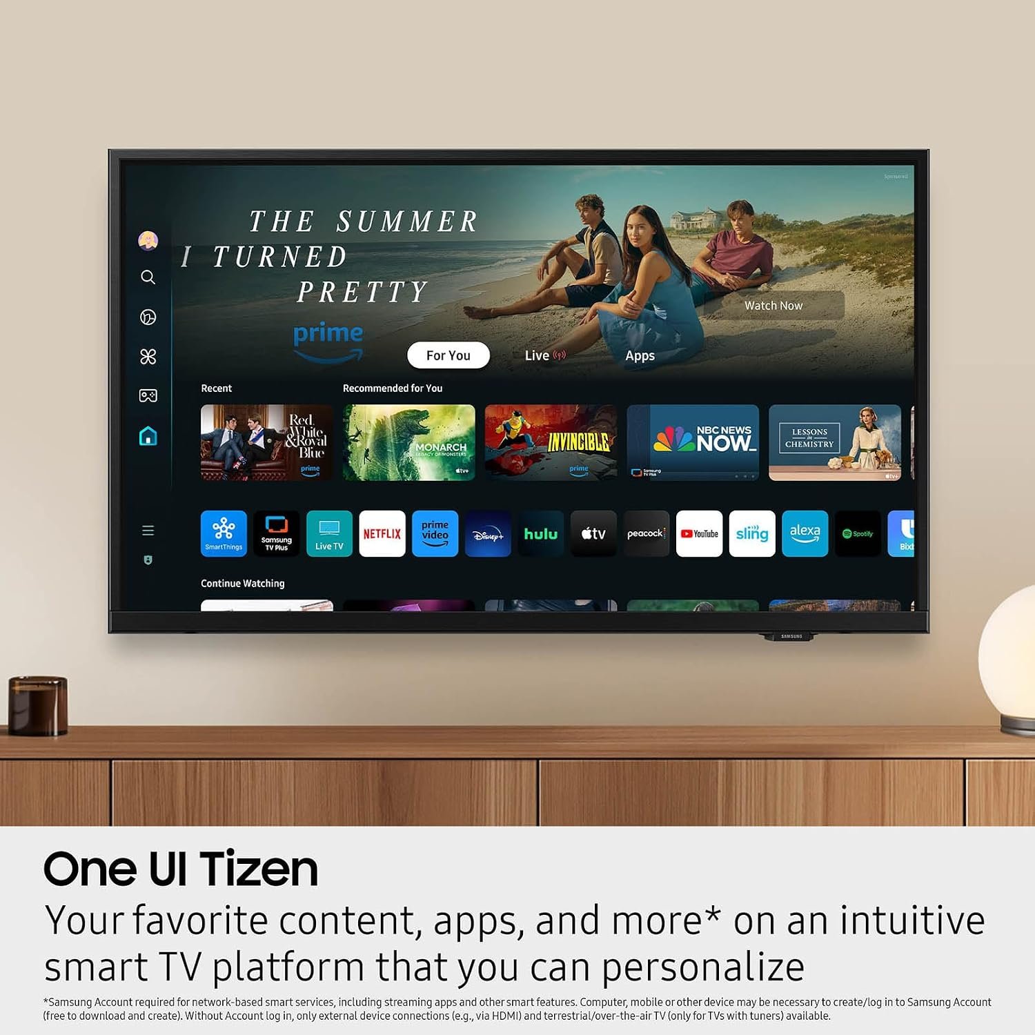 Samsung 32-Inch Class HD H5000F Smart TV (2025 Model) HDR, Object Tracking Sound Lite, Knox Security, One UI Tizen 32-Inch H5000 Series - Image 6