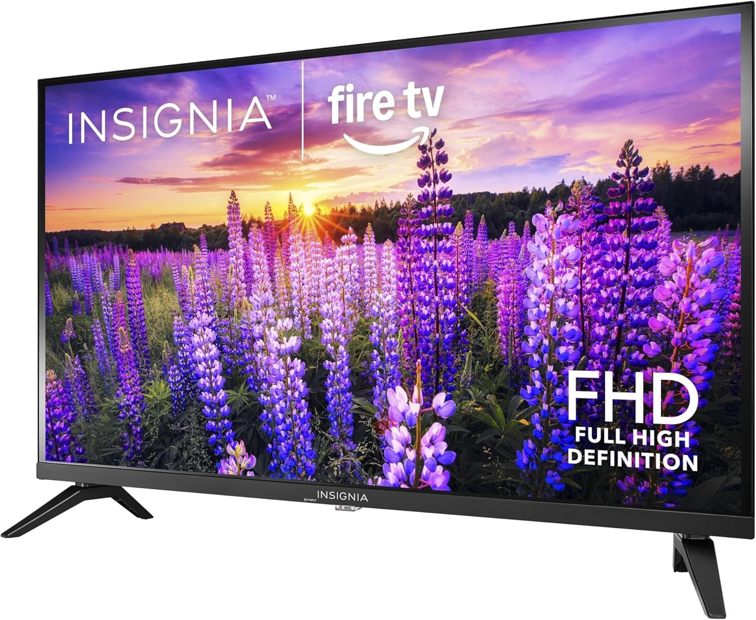 INSIGNIA 40" Class F40 Series LED Full HD Smart Fire TV, Voice Remote with Alexa, Free & Live TV 40-inch