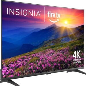 INSIGNIA 43" Class F50 Series LED 4K UHD Smart Fire TV, Voice Remote with Alexa, Stream Live TV Without Cable 43-inch