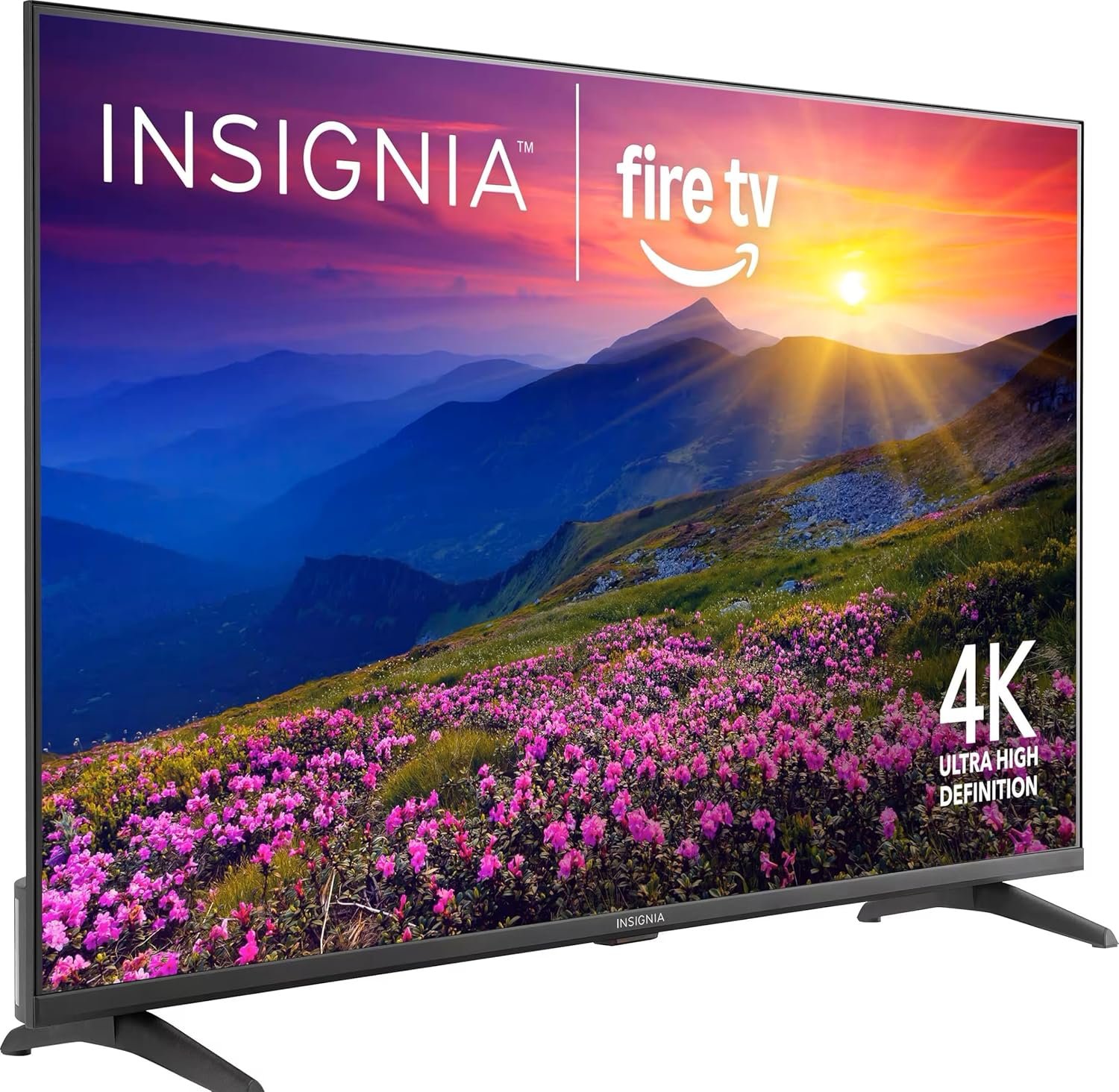 INSIGNIA 43" Class F50 Series LED 4K UHD Smart Fire TV, Voice Remote with Alexa, Stream Live TV Without Cable 43-inch